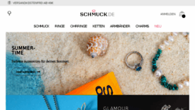 What Schmuck.de website looked like in 2017 (6 years ago)