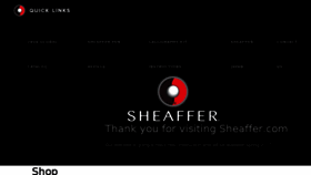 What Sheafferpens.com website looked like in 2017 (6 years ago)