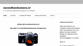 What Secondhandcamera.nl website looked like in 2017 (6 years ago)