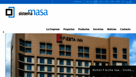 What Sistemamasa.com website looked like in 2017 (6 years ago)