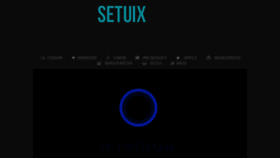 What Setuix.com website looked like in 2017 (6 years ago)