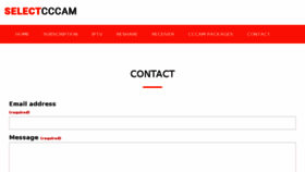 What Selectcccam.com website looked like in 2017 (6 years ago)