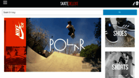 What Skatedeluxe.de website looked like in 2017 (6 years ago)