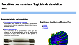 What Simulationmateriaux.com website looked like in 2017 (6 years ago)