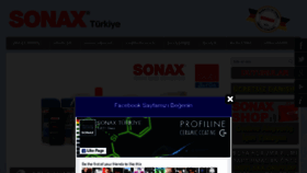 What Sonax.com.tr website looked like in 2017 (6 years ago)