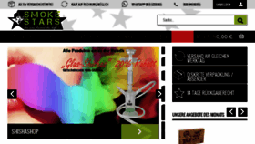 What Smokestars.de website looked like in 2017 (9 years ago)