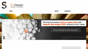 What Sidesign.co website looked like in 2017 (6 years ago)