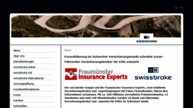 What Swissbroke.ch website looked like in 2017 (6 years ago)