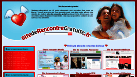 What Sitederencontregratuite.fr website looked like in 2017 (6 years ago)