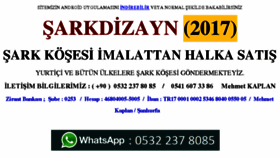 What Sarkdizayn.com website looked like in 2017 (6 years ago)