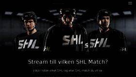 What Streama-shl-hockey.se website looked like in 2017 (6 years ago)