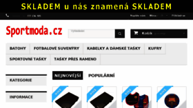 What Sportmoda.cz website looked like in 2017 (6 years ago)