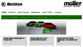 What Skodanews.de website looked like in 2017 (6 years ago)