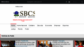 What Sbcsul.com.br website looked like in 2017 (6 years ago)