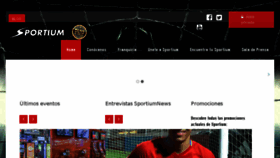 What Sportiumnews.com website looked like in 2017 (6 years ago)