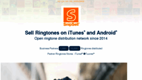 What Snipsell.com website looked like in 2017 (6 years ago)