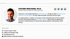 What Stefanom.org website looked like in 2017 (6 years ago)