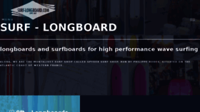 What Surf-longboard.com website looked like in 2017 (6 years ago)