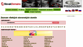 What Slovakdomains.sk website looked like in 2017 (6 years ago)