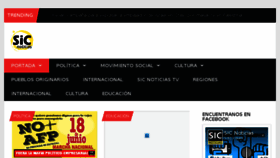 What Sicnoticias.cl website looked like in 2017 (6 years ago)
