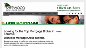 What Sherwoodmortgagegroup.com website looked like in 2017 (6 years ago)