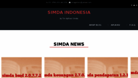 What Simda-online.com website looked like in 2017 (6 years ago)