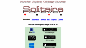 What Solitaireforever.com website looked like in 2017 (6 years ago)