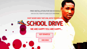 What Schooldrive.com.ng website looked like in 2017 (6 years ago)