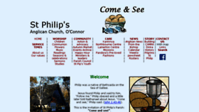 What Stphilipsoconnor.org.au website looked like in 2017 (6 years ago)