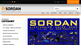 What Sordan.ie website looked like in 2017 (6 years ago)