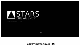 What Starsagency.com website looked like in 2017 (6 years ago)