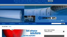 What Stokvistapes.com website looked like in 2017 (6 years ago)