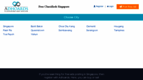 What Singapore.adhoards.com website looked like in 2017 (6 years ago)