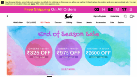 What Shein.co.in website looked like in 2017 (6 years ago)