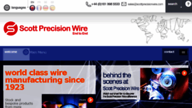 What Scottprecisionwire.com website looked like in 2017 (6 years ago)