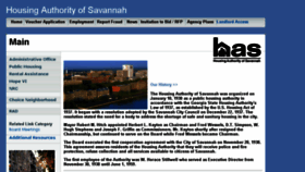 What Savannahpha.com website looked like in 2017 (7 years ago)