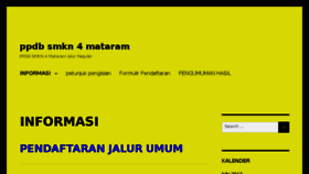 What Smkn4mataram.sch.id website looked like in 2017 (6 years ago)