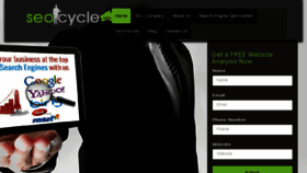 What Seocycle.com.au website looked like in 2017 (6 years ago)
