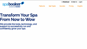 What Spa-booker.com website looked like in 2017 (6 years ago)