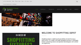 What Shopfittingdepot.co.za website looked like in 2017 (6 years ago)