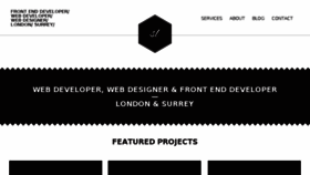 What Simonlockyer.info website looked like in 2017 (7 years ago)