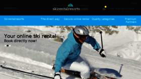 What Skirentalresorts.com website looked like in 2017 (6 years ago)