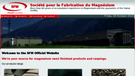 What Sfm-magnesium.ch website looked like in 2017 (6 years ago)