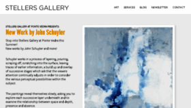 What Stellersgallery.com website looked like in 2017 (6 years ago)