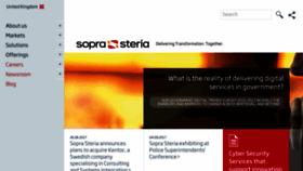 What Steria.co.uk website looked like in 2017 (6 years ago)