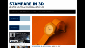 What Stamparein3d.it website looked like in 2017 (6 years ago)