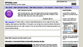 What Swf-converter-for-mac.mp4kits.com website looked like in 2017 (6 years ago)