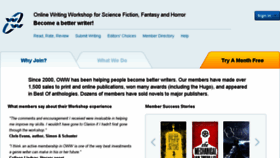 What Sff.onlinewritingworkshop.com website looked like in 2017 (6 years ago)