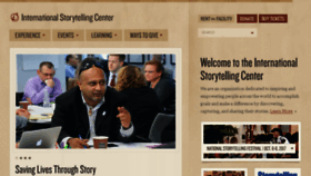What Storytellingcenter.net website looked like in 2017 (6 years ago)