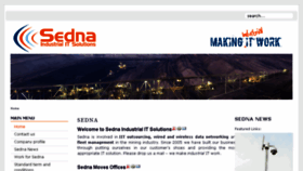 What Sedna-iit.co.za website looked like in 2017 (6 years ago)